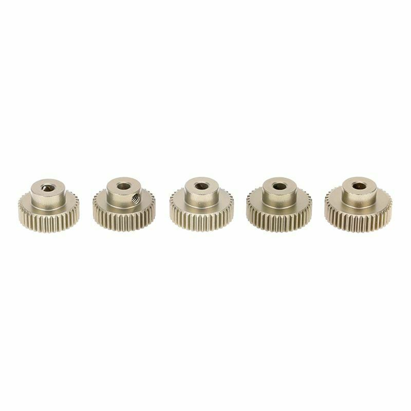 5pcs 64DP 3.175mm Pinion 36T 37T 38T 39T 40T Motor Gear Set for 1/10 RC Car Q1R3