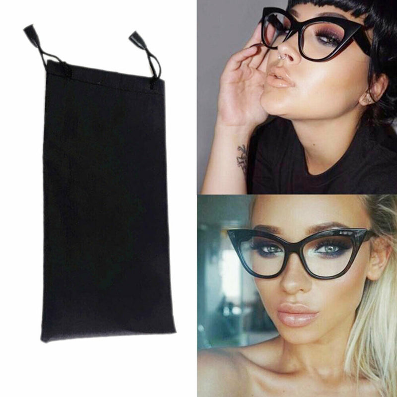 10X Sunglass Eyeglass Reading Glasses Case Microfibre Pouch Bag Wholesale Bulk