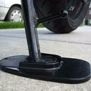 Motorcycle Kickstand Side Stand Plate Pad Base Black Support Base Plate Pla I8C0