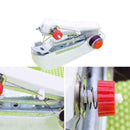 Portable Mini Sewing Machine Handheld Stitch Clothes Home Cordless Househol E2E1