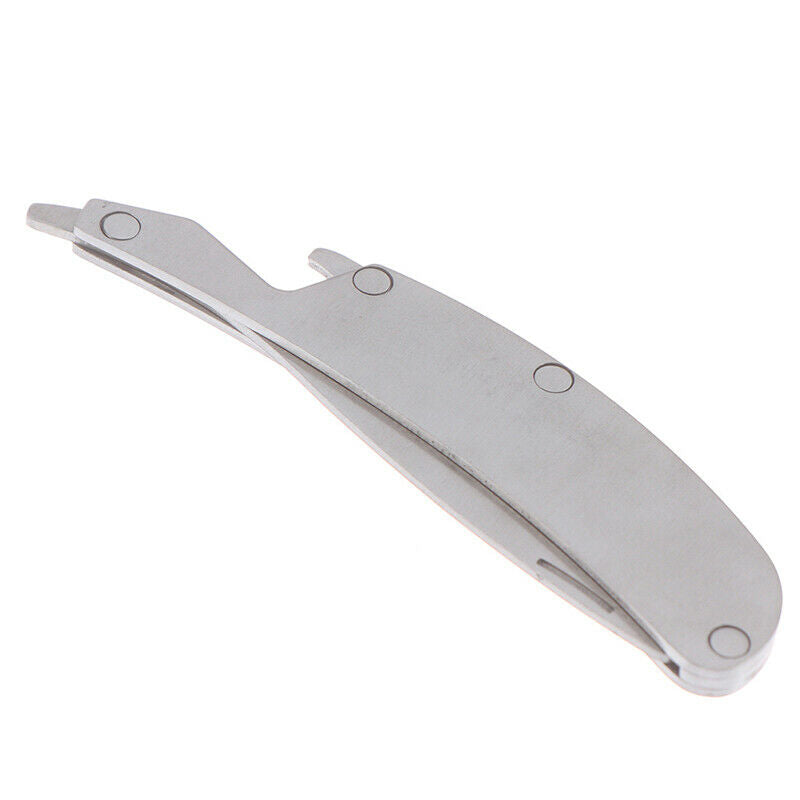 Stainless steel Hair Comb Men Dedicated Folding Comb Beard Brush Hair Care Too-