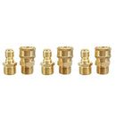 3pairs Solid Quick Connector 3/8" Pressure