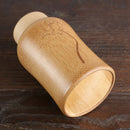Natural Bamboo Tea Canisters Tea Leaf Container Kitchen Storage Pots Jars