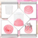 Nail Drill Bit Holder Stand Displayer Organizer Container 48 Holes Nail Man O6A6