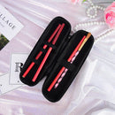 portable eva hard shell pen pencil case holder pouch stationery box makeup LJ