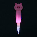 5D DIY Diamond Painting Cross Stitch 1 Head Point Drill Pen with Light(Pig) A