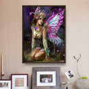 5D DIY Full Drill Diamond Painting Butterfly Fairy Cross Stitch Embroidery