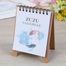 2020 Forest Animals Mini Desktop Paper Calendar  Daily Scheduler Table Plan ME