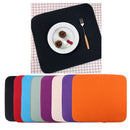 Drying Mat Dish Microfiber Absorbent Kitchen Reversible 40.5x45.5cm Black