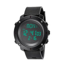 Kak Men Sport Watches Waterproof Digital Led Display Male Electronic Wrist  J2Y7
