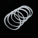 5pcs White Gaskets Rubber Sealing  For Nutri