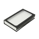 72 Ring Jewellery Display Storage Box Tray Show Case Organiser Earring Hold G5R8