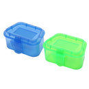 1X breathable plastic fishing bait storage accessories container color random BX