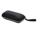 Hard Portable Rectangle Grid Zipper Glasses Case Eyewear Box for Sunglasses  Bj