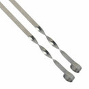 10x BBQ Barbecue Stainless Steel Grilling Kabob Kebab S Flat Skewers Needle X9M4