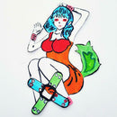 Metal Cutting Dies Stencil for DIY Scrapbooking Photo Album Struggling Girl
