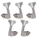 Musical Instrument 3L2R Chrome Tuning Peg Tuner Machine Heads for Bass Parts