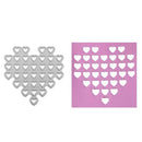 Love Heart Cutting Dies Stencils Scrapbook Embossing DIY Album Cards Gifts