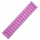 Silicone Molds Lace Fondant Cake Mould Fence Grass Decorating Tool Key S2Q5