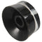 4-Piece Black Acrylic + Plastic Top Hat Guitar Speed Bell Knob Volume Tone