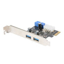 Desktop PCI-E to USB 3.0 Expansion Card With Interface USB 3.0 Dual Ports 2
