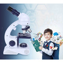 C2129 Kid Student Beginner Microscope With LED 80X 200X 450X Magnification