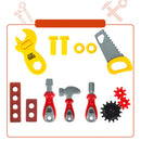 Construction Tools Set Suitcase Great Pretend Play Toys for Boys Toddlers