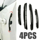 4x Car Door Edge Guard Scratch Protector Strip Anti-rub Rubber Auto Accessories!