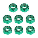 24Pcs Skateboard Truck Wheel Axle Screw Nuts Longboard Accessories