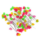 160pcs Decorative Tulip Bird Head Dressmaker Straight Pins for Sewing Craft