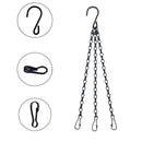 Hanging Flower Plant Pot Chain Basket Planter Holder Home Garden Balcony 2019