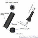 Bluetooth 5.0 Stereo Audio Adapter 3.5mm A2dp Handsfree Music Receiver For  D8O7
