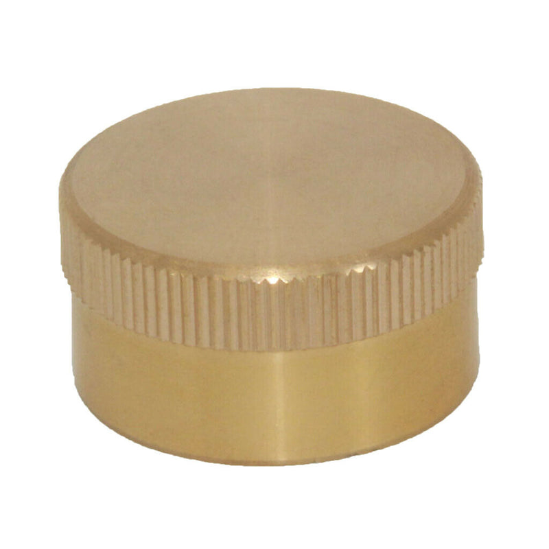 5x Brass Cap 1 LB Propane Bottles Small Gas Tank Cylinder Protective Caps