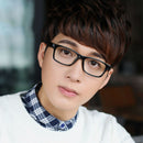Classic Fashion Black Frame Eyeglasses Retro Plain Computer Spectacles Glasses