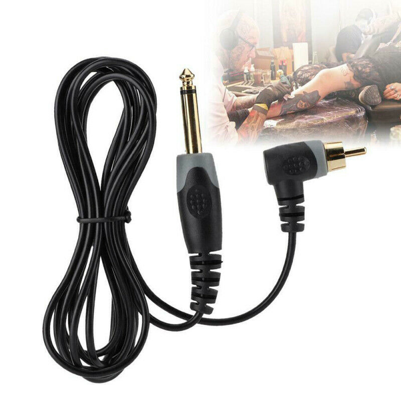 Silicone 2.25m Tattoo Clip Cord Cable RCA Line Power Supply For Tattoo Ma TSJ