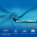 6 Pack Cooling Towel Soft Breathable Ice Sports Towel Absorbent Fast Drying Q3C5