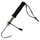 Retractable Fishing Gaff Sharp Hook Fishing Gear Hook Tackle with Soft Hand