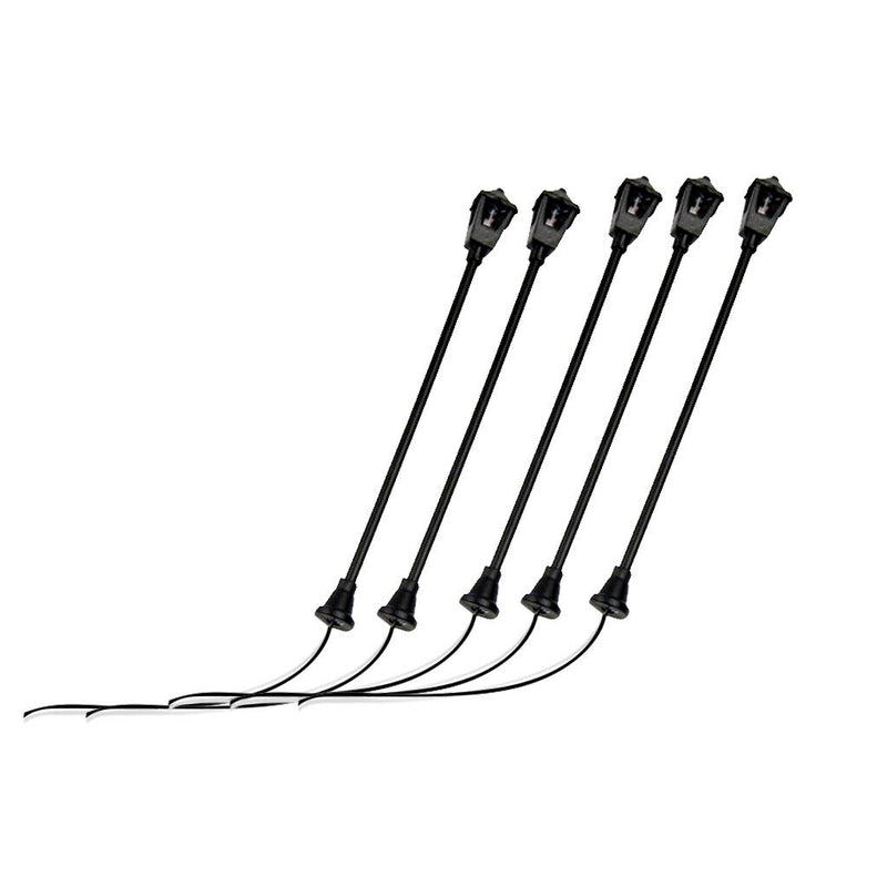 5PCS Street Light LED Lamp Post for Railway Yard Mini Lanscape LED Light  01