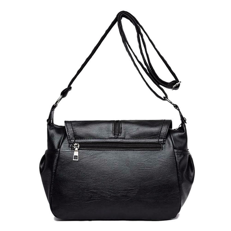Tassel Women Casual Messenger Handbags Big Capacity Shoulder PU Leather Bag