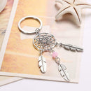 Dream Catcher Feather Tassel Keyring Key Chain Ring Keychain Bag Pendant Charm