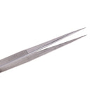 7" 18cm Long Stainless Steel Electronic Pointed Tip Straight Tweezer Forceps B&X