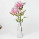 Home Decor Artificial Flowers Chrysanthemum Daisy Wedding Bouquet Red