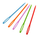 100x Plastic Sewing Needles for Kids Wool Cross Stitch Knitting Crochet 7cm