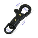 10 PCS Survival Carabiner Rotatable Buckle Quickdraw Key Chain EDC Tool
