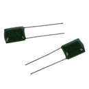 DC 100V 0.1uF Polyester Film 2A104J Capacitor 100 Pcs O8I9