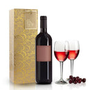 Wine Bags, Kraft Paper Wine Bag 10 Pcs Gift Wine Bags with Handles, Single