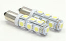 2 x BA9S T4W Pure 5050 SMD 13 LED Car Side Tail Light Bulb Lamp Interior WL3C
