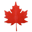 Red Plastic Maple Leaf Style Home Decorative Door Stopper Doorstop R4B3