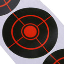 250pcs 3" Reactive Splatter Targets Fluorescent - See Your Hits Instantly