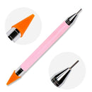 Dual-Ended Nail Art Wax Studs Beads Rhinestone Gems Crystal Jewel Diamond S B5Q9